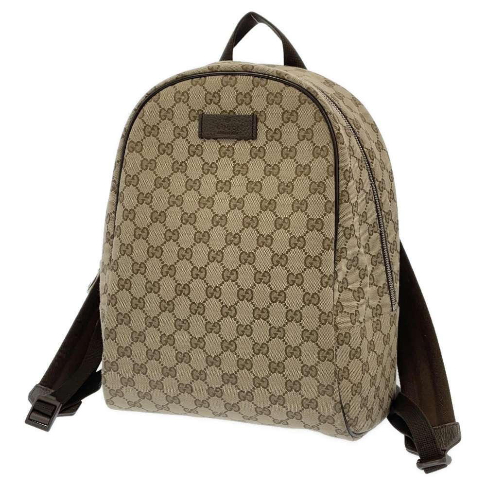 Gucci GG Canvas Backpack Rucksack Daypack Bag